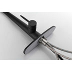 Single Handle Stainless Steel Kitchen Sink Faucet with Pull Down Sprayer