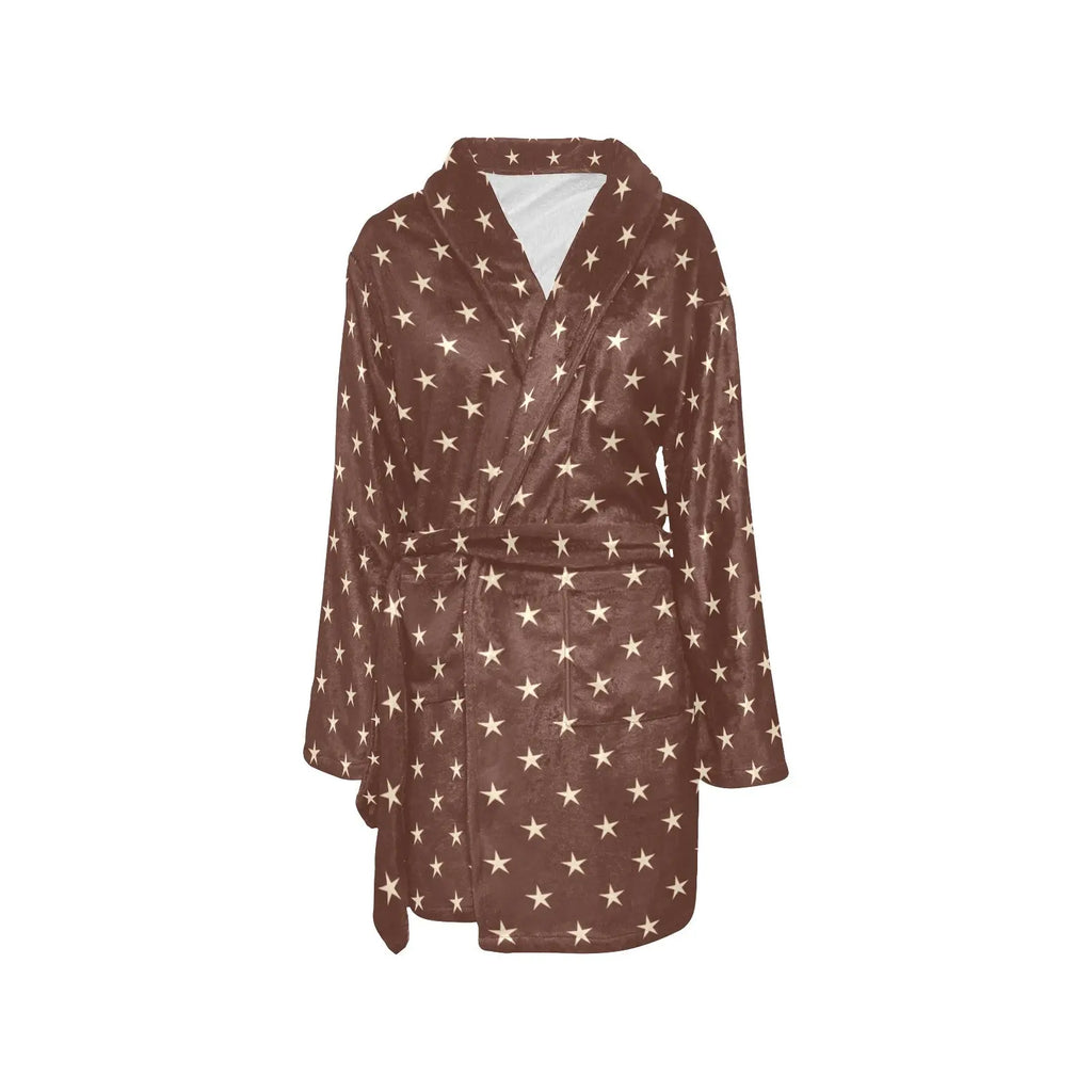 Cowgirl Says God Bless Women's Western Bath Robe Baha Ranch Western Wear