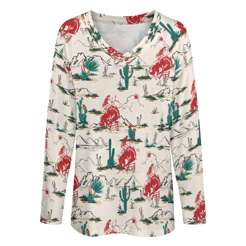 Baha Ranch Desert Rodeo Long Sleeve Top Baha Ranch Western Wear