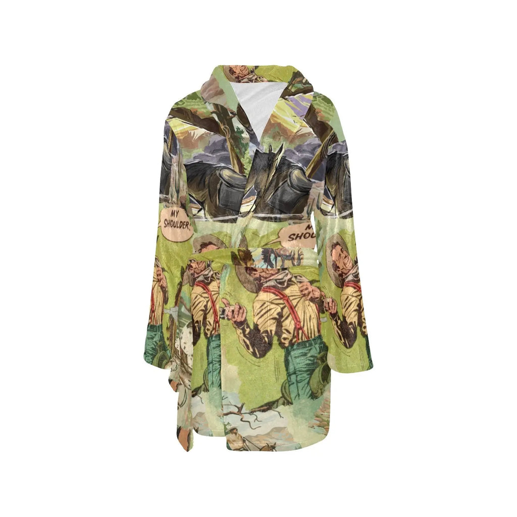 Old West Women's Western Bath Robe Baha Ranch Western Wear