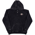 Agnostic Zip Up Hoodie Black