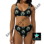 Yeehaw Black Naja Bikini Baha Ranch Western Wear