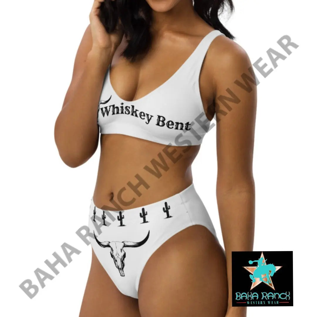 Yeehaw Whiskey Bent Hell Bound Bikini Baha Ranch Western Wear