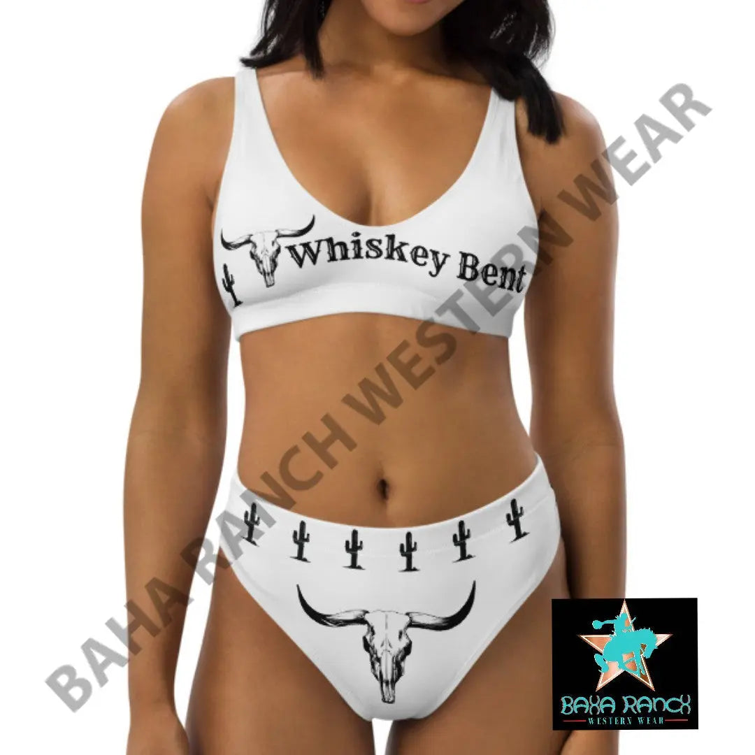 Yeehaw Whiskey Bent Hell Bound Bikini Baha Ranch Western Wear