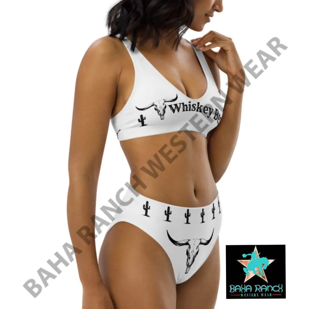 Yeehaw Whiskey Bent Hell Bound Bikini Baha Ranch Western Wear