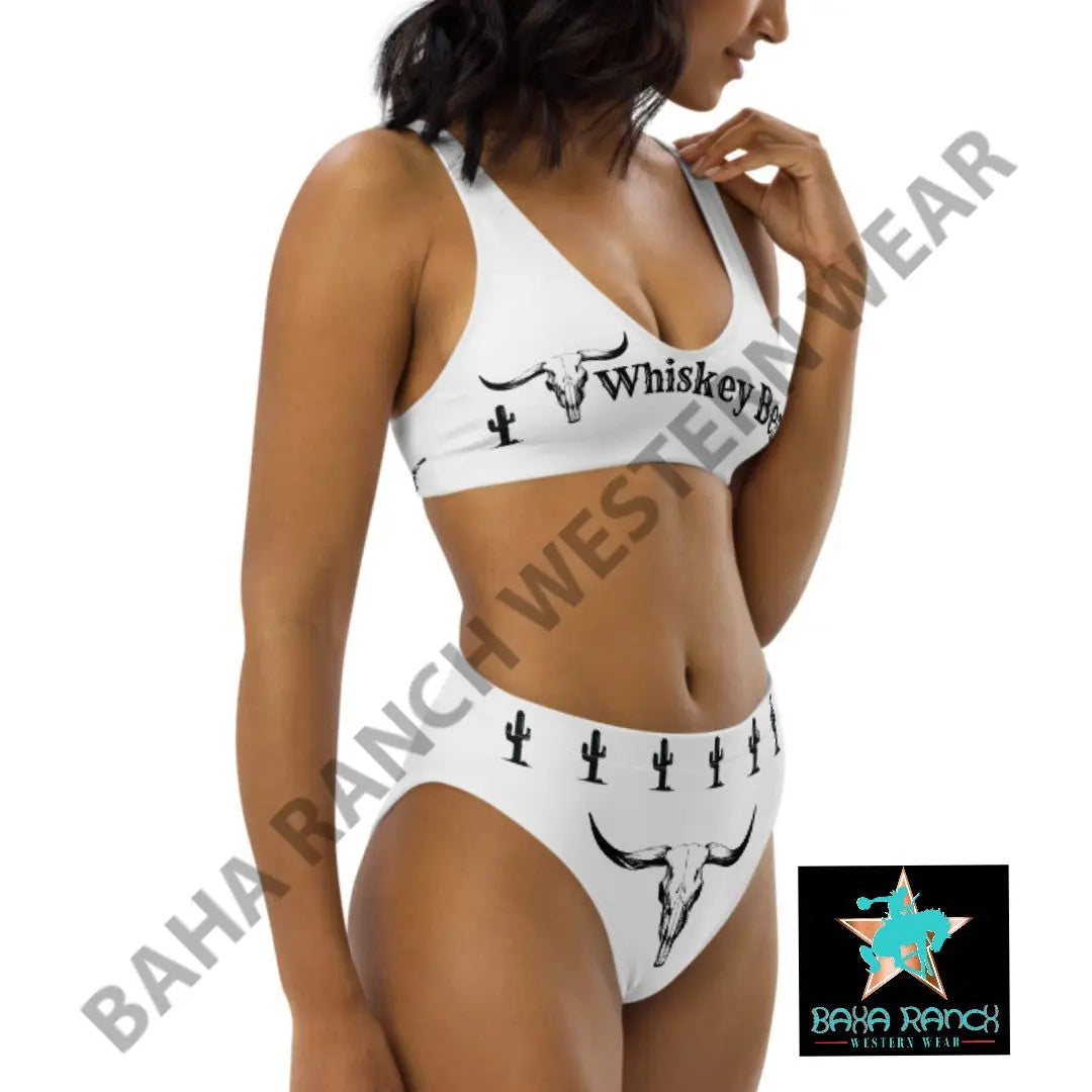Yeehaw Whiskey Bent Hell Bound Bikini Baha Ranch Western Wear