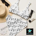 Yeehaw Bullhead Cactus Bikini Baha Ranch Western Wear