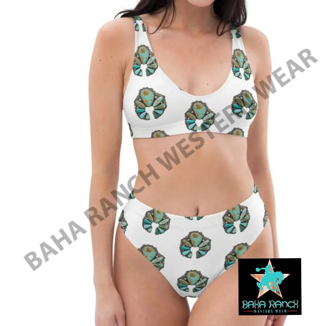 Yeehaw Turquoise Naja Bikini Baha Ranch Western Wear