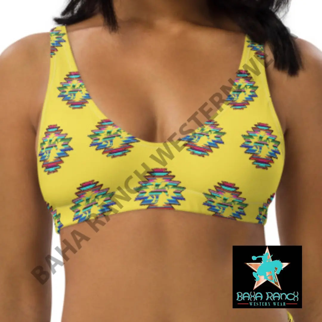 Yeehaw Serape Bronc Bikini Baha Ranch Western Wear