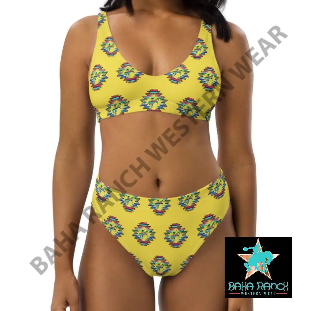 Yeehaw Serape Bronc Bikini Baha Ranch Western Wear