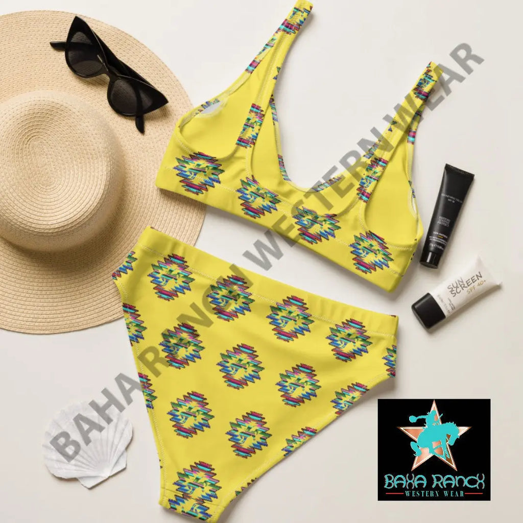 Yeehaw Serape Bronc Bikini Baha Ranch Western Wear