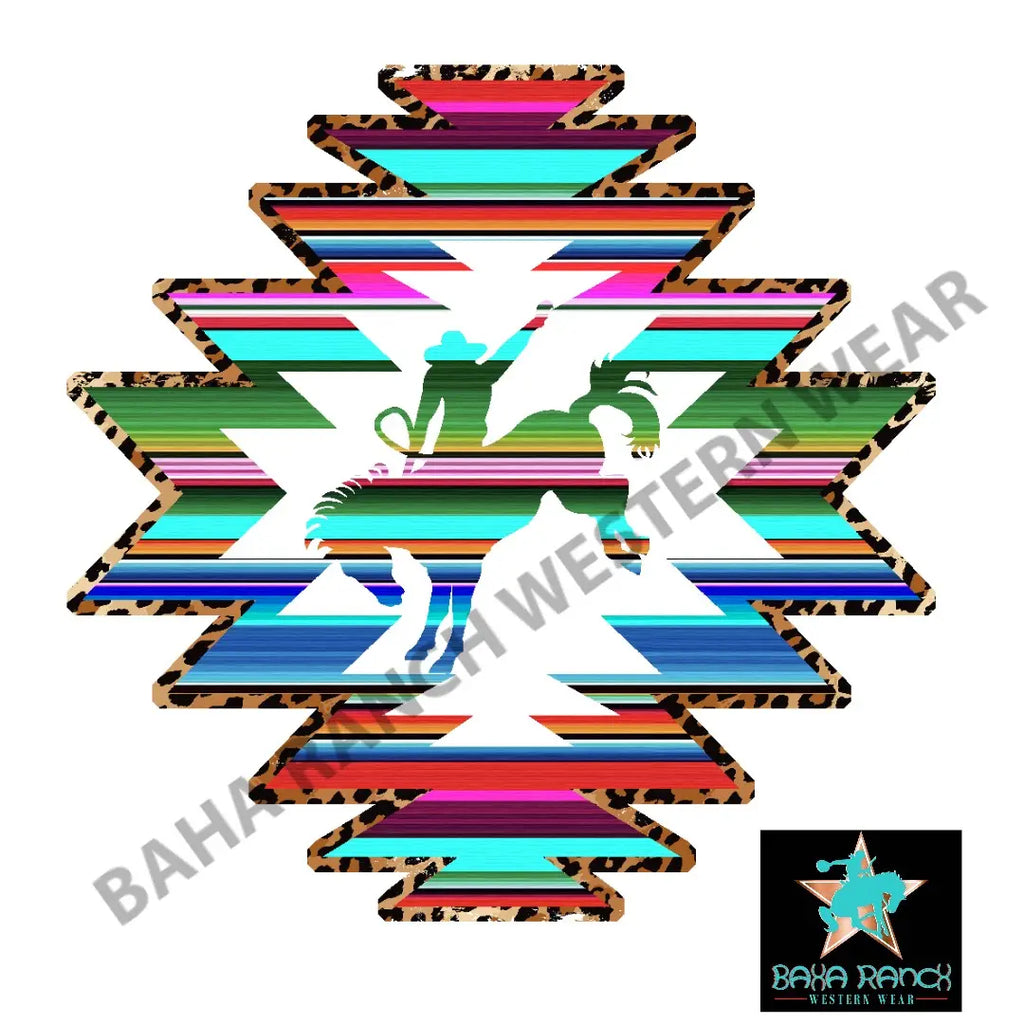 Yeehaw Serape Bronc Bikini Baha Ranch Western Wear