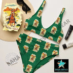 Ready To Ship Yeehaw Ride Em Cowboy Bikini Size XL Baha Ranch Western Wear
