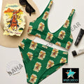 Yeehaw Vintage Cowboy Bikini XL Baha Ranch Western Wear