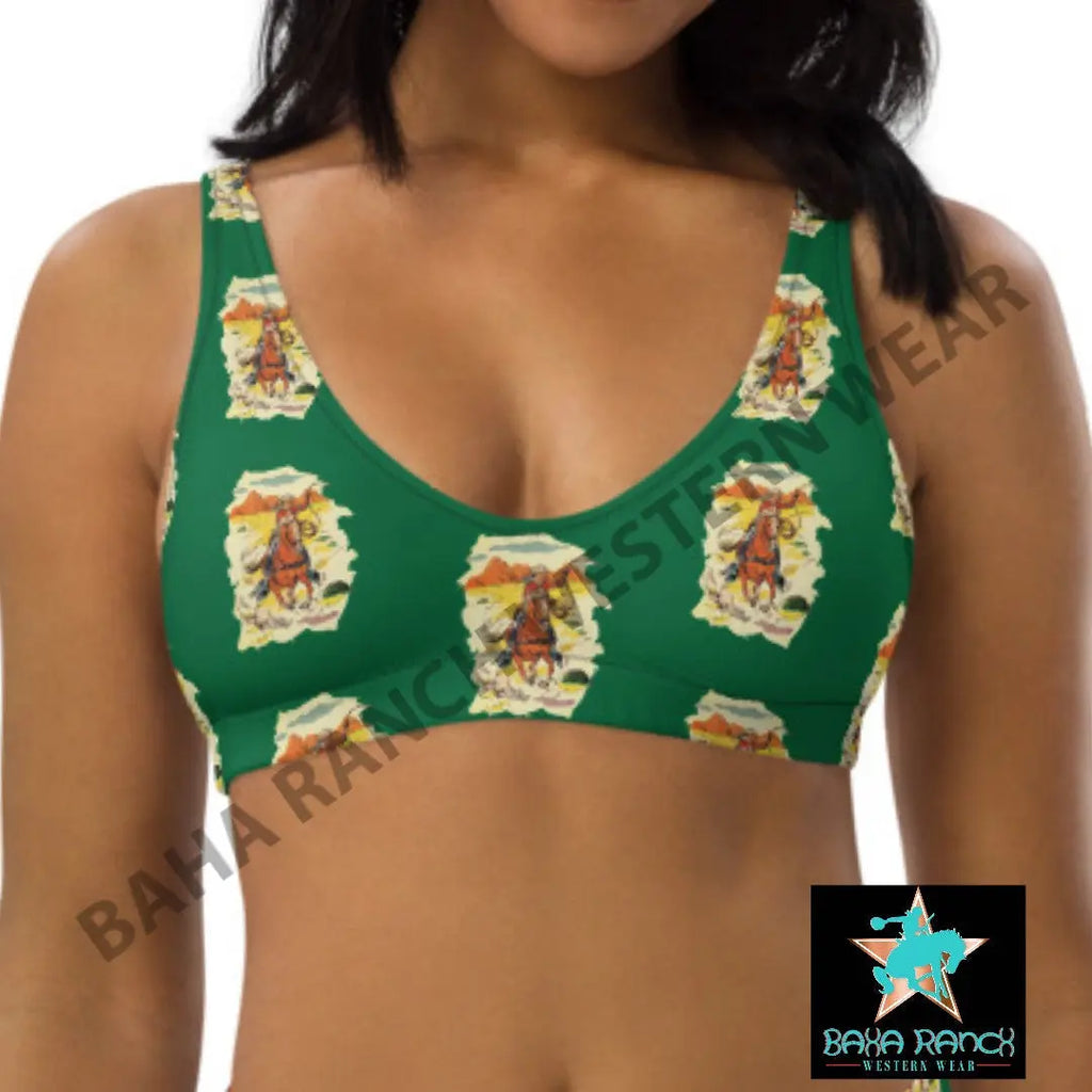 Yeehaw Ride 'Em Cowboy Bikini Baha Ranch Western Wear