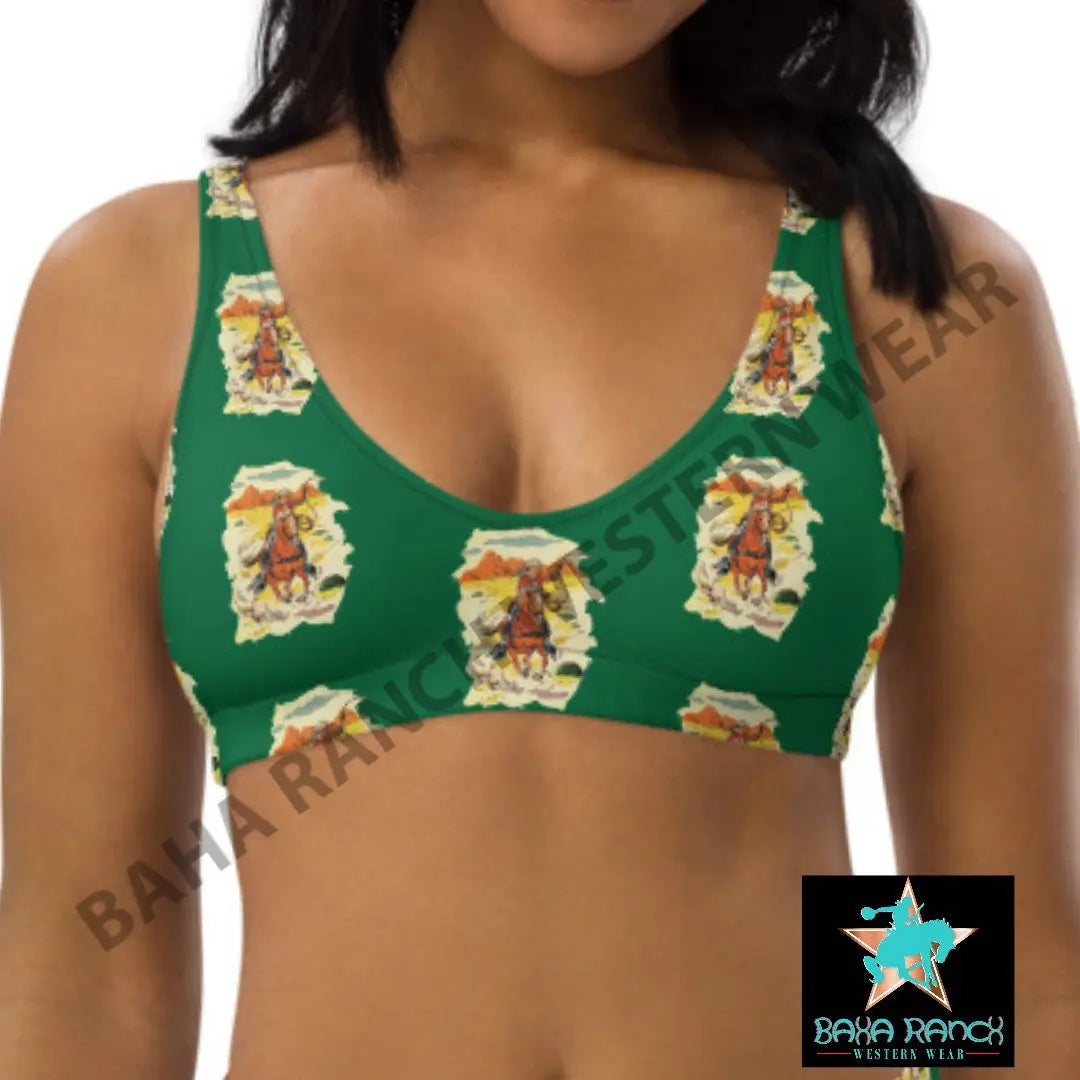 Yeehaw Ride 'Em Cowboy Bikini Baha Ranch Western Wear