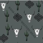 Yeehaw Aztec Bull Skull Bikini Baha Ranch Western Wear