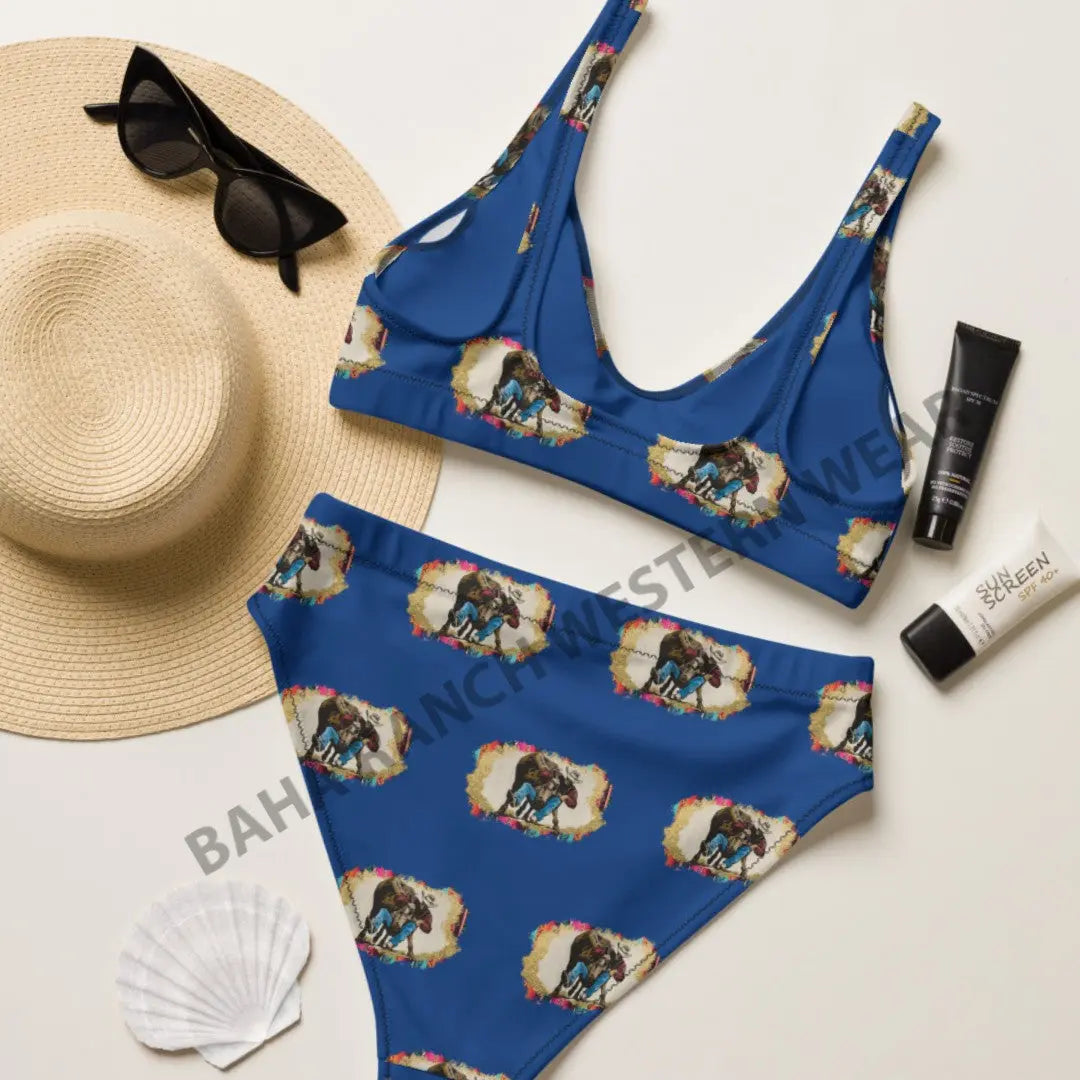 Yeehaw Bulldogger Bikini Baha Ranch Western Wear