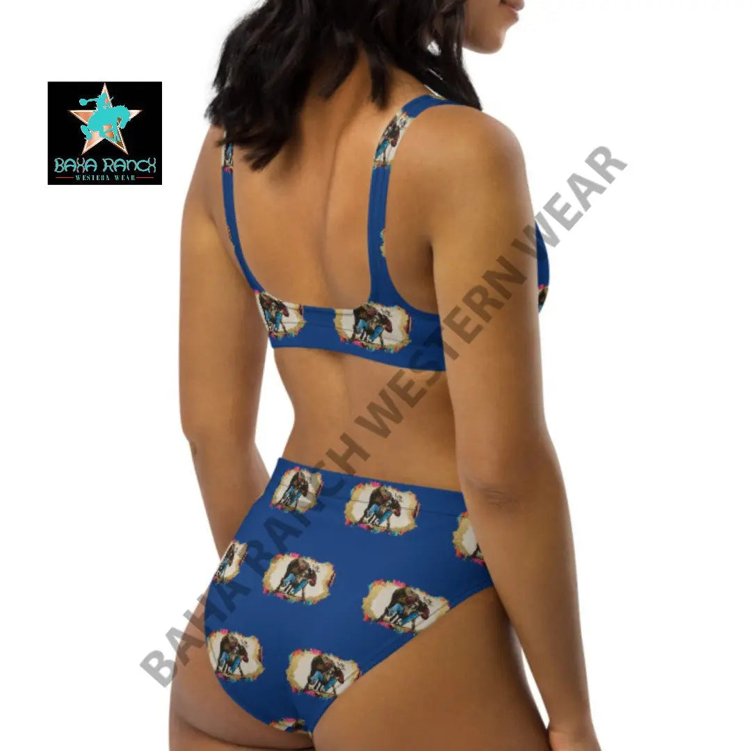 Yeehaw Bulldogger Bikini Baha Ranch Western Wear