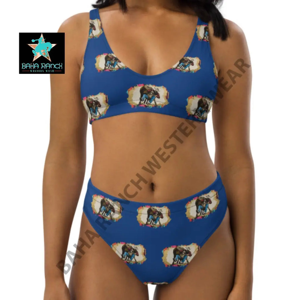 Yeehaw Bulldogger Bikini Baha Ranch Western Wear