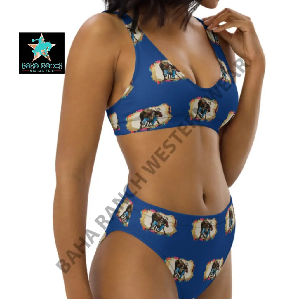 Yeehaw Bulldogger Bikini Baha Ranch Western Wear