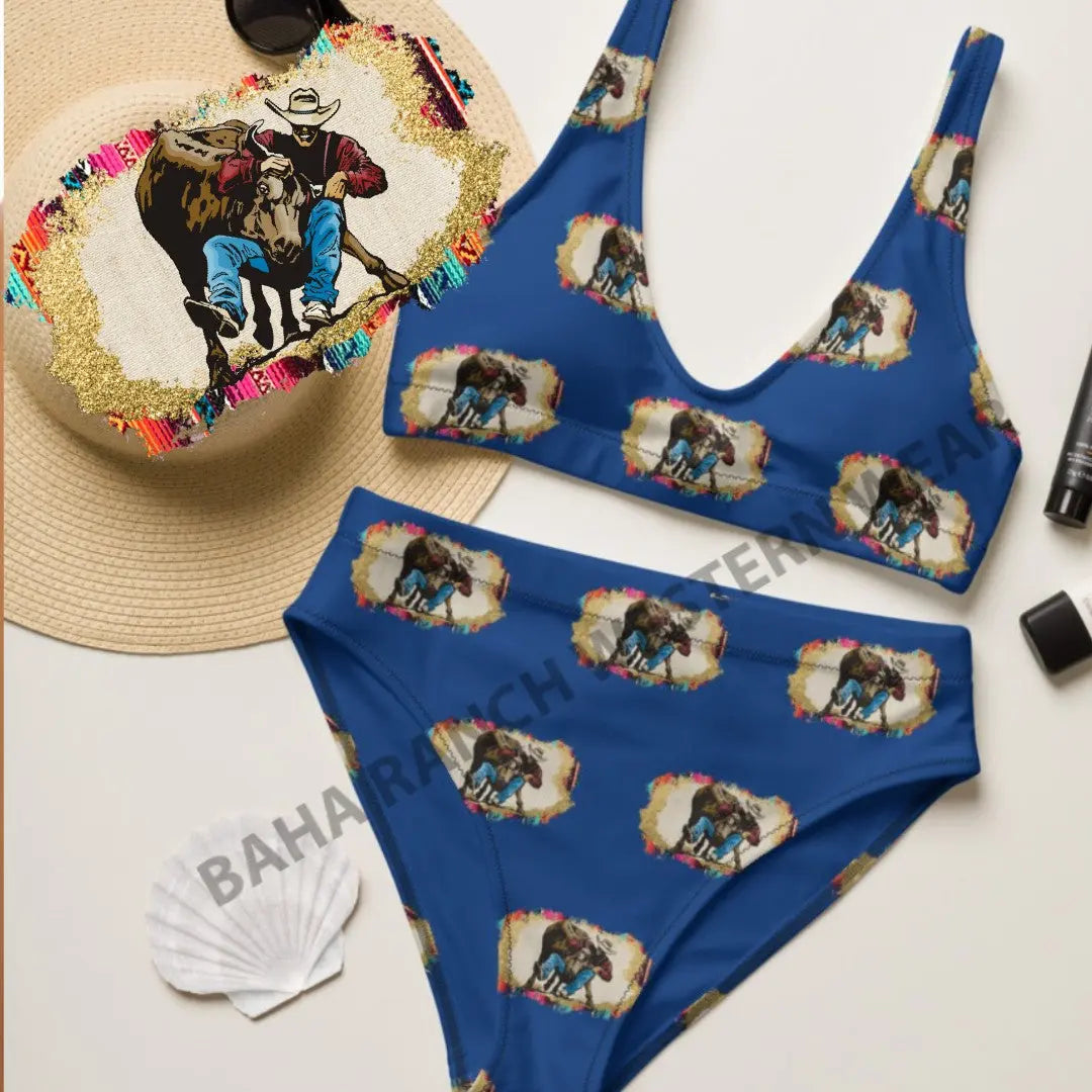 Yeehaw Bulldogger Bikini Baha Ranch Western Wear