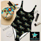 Yeehaw Aztec Horse One Piece Swimsuit Baha Ranch Western Wear