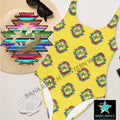 Yeehaw Serape Bronc One Piece Swimsuit Baha Ranch Western Wear