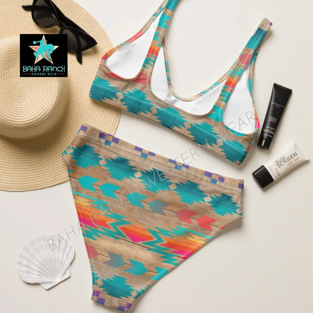 Yeehaw Southwest Aztec Bikini Baha Ranch Western Wear