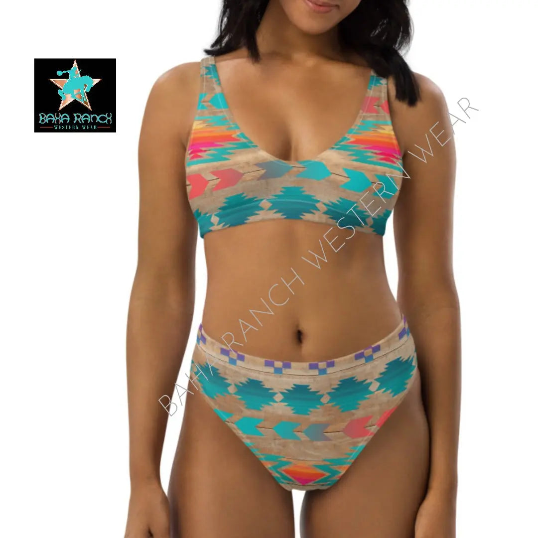 Yeehaw Southwest Aztec Bikini Baha Ranch Western Wear
