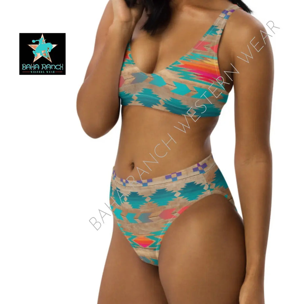 Yeehaw Southwest Aztec Bikini Baha Ranch Western Wear