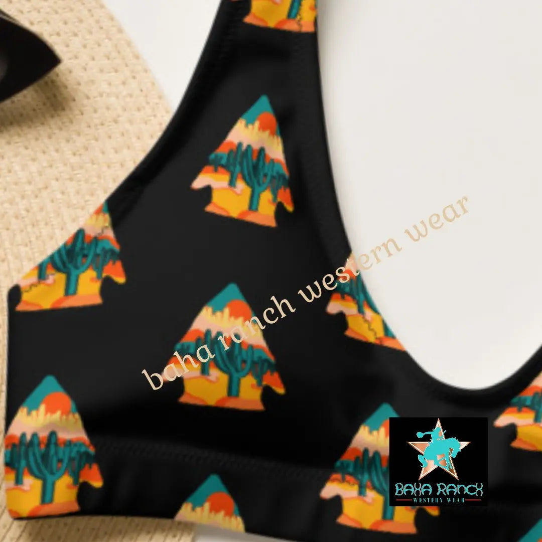 Yeehaw Desert Arrowhead Bikini Baha Ranch Western Wear