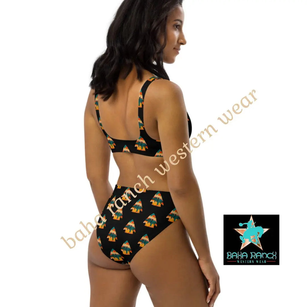 Yeehaw Desert Arrowhead Bikini Baha Ranch Western Wear
