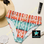 Yeehaw Aztec Print Bikini Bottom Baha Ranch Western Wear