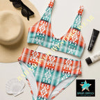 Yeehaw Aztec Print Bikini Baha Ranch Western Wear