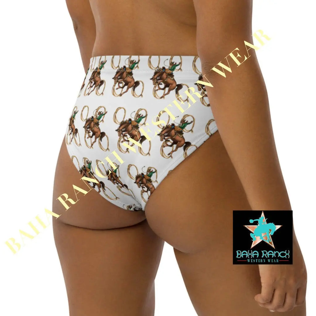 Yeehaw Rope & Ride Bikini Bottom Baha Ranch Western Wear
