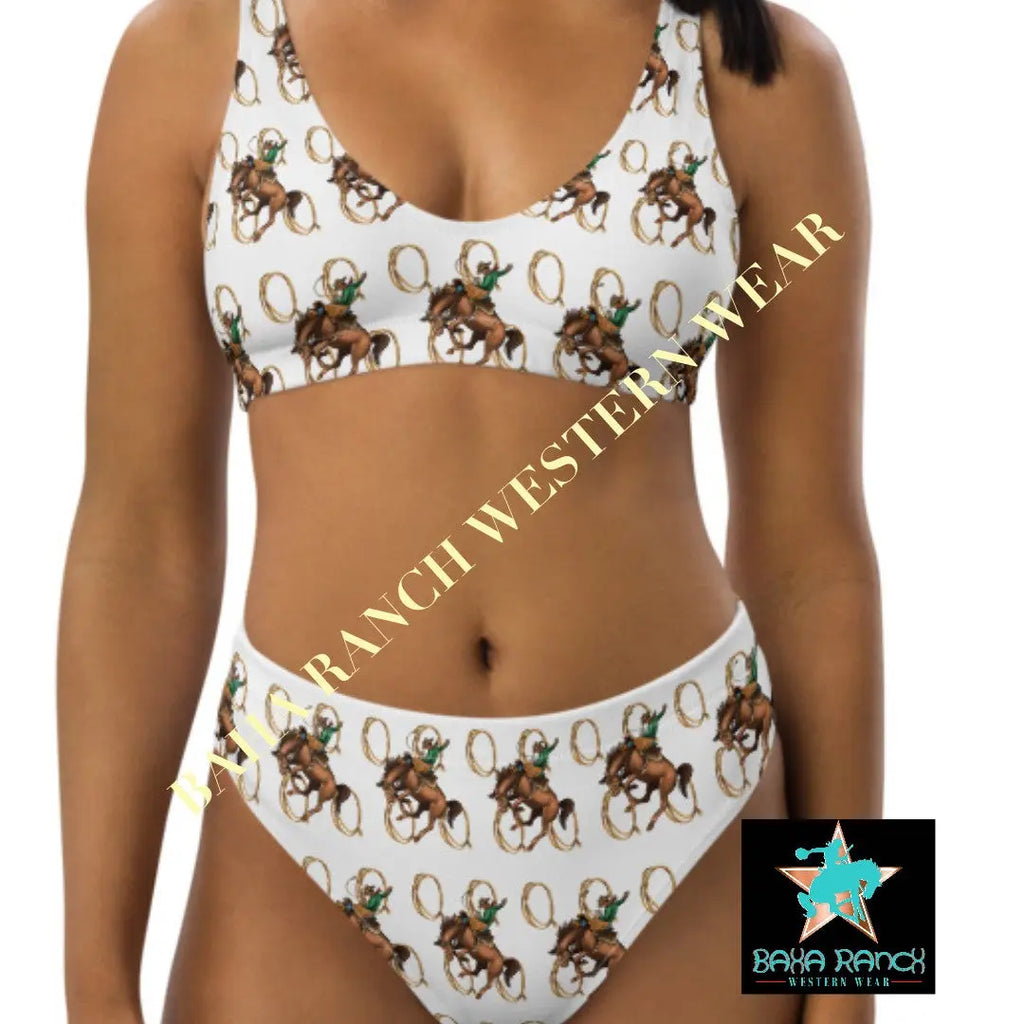 Yeehaw Rope & Ride Bikini Baha Ranch Western Wear