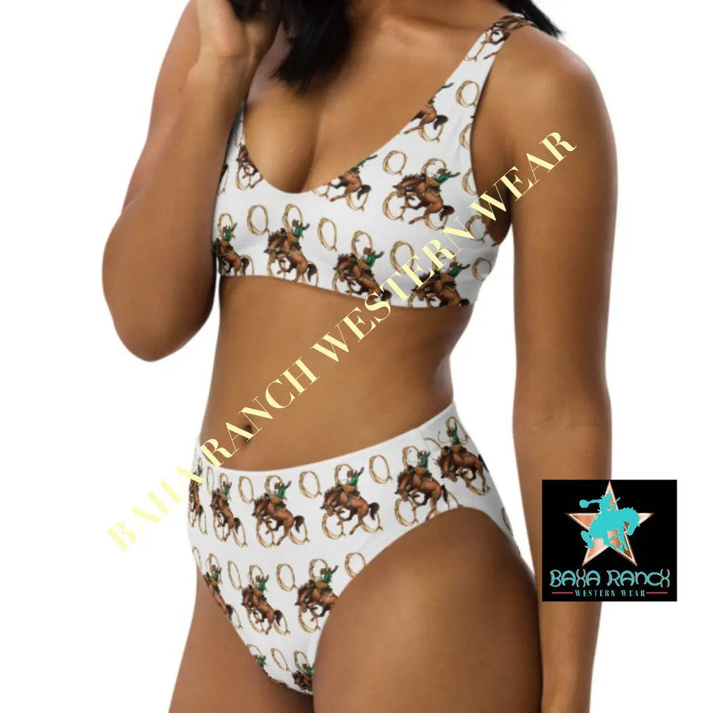 Yeehaw Rope & Ride Bikini Baha Ranch Western Wear