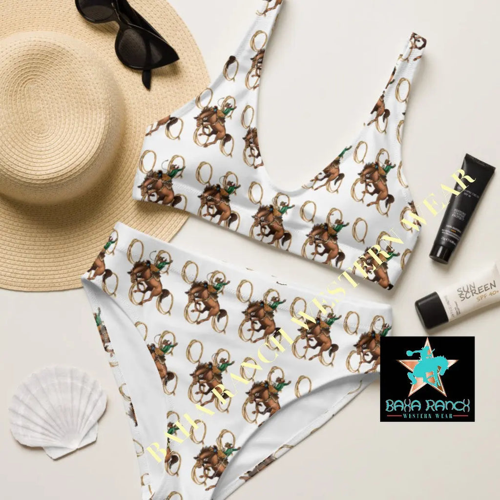 Yeehaw Rope & Ride Bikini Baha Ranch Western Wear