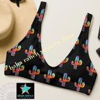 Ready To Ship Yeehaw Sunset Desert Bikini Top Medium Baha Ranch Western Wear