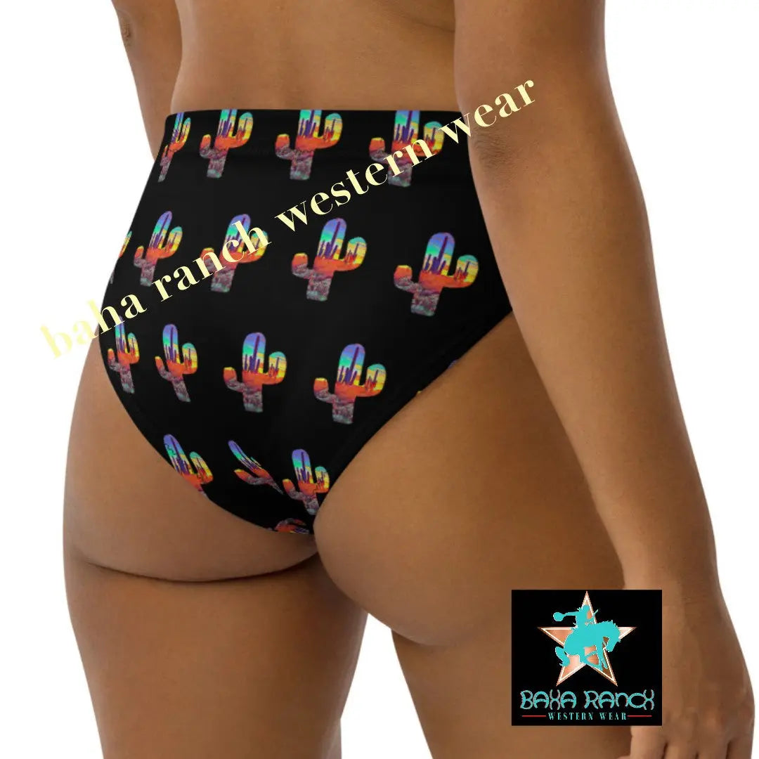 Yeehaw Sunset Desert Bikini Bottom Baha Ranch Western Wear