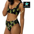 Yeehaw All Over Cactus Bikini Baha Ranch Western Wear
