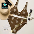 Yeehaw Highland Cow Bikini Baha Ranch Western Wear