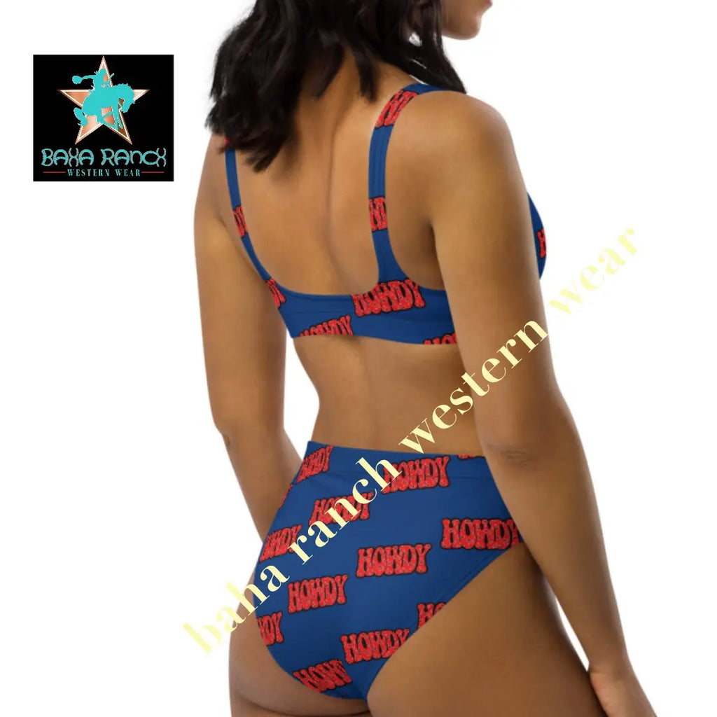 Yeehaw Howdy Bikini Baha Ranch Western Wear