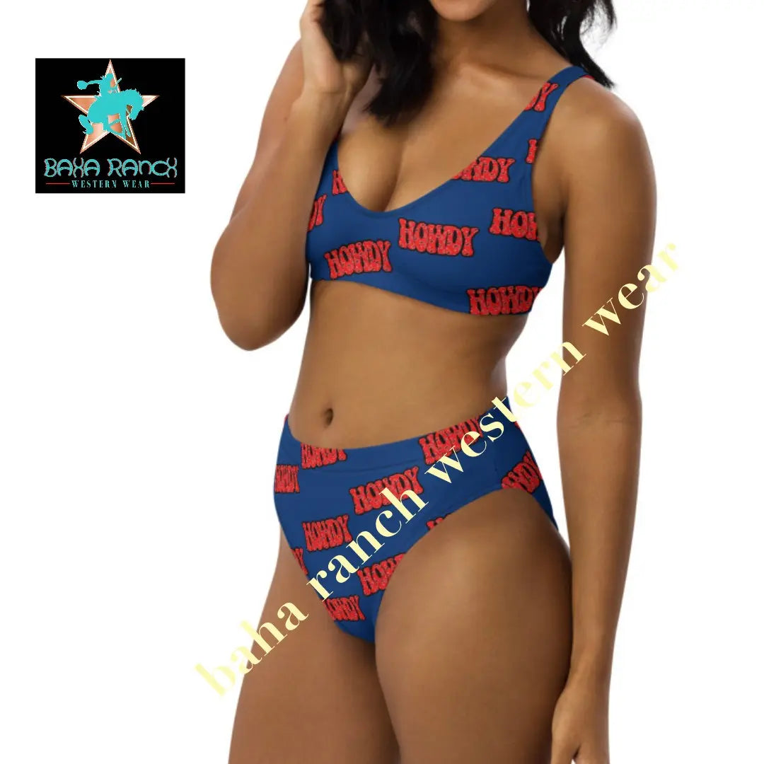 Yeehaw Howdy Bikini Baha Ranch Western Wear