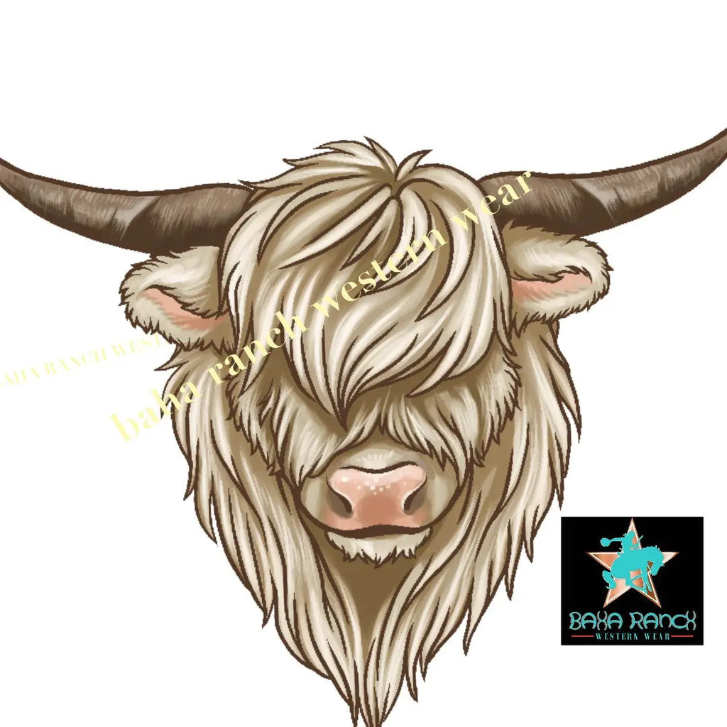 Yeehaw Highland Cow Bikini Baha Ranch Western Wear