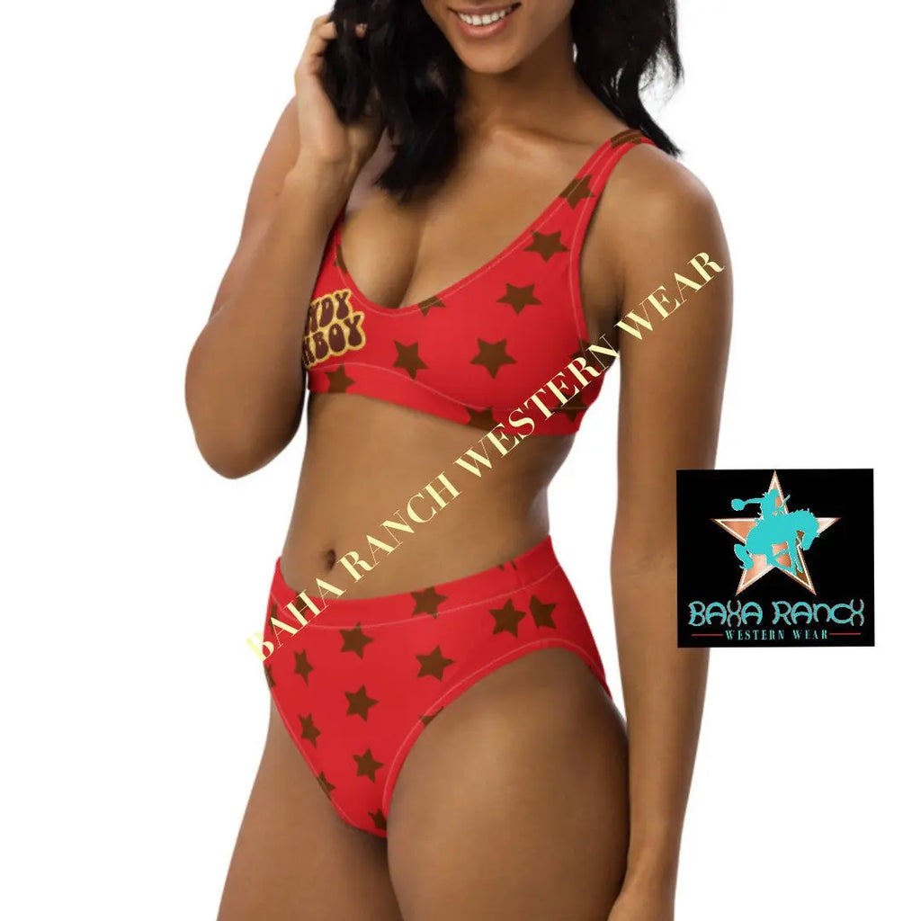 Yeehaw Howdy Cowboy Bikini Baha Ranch Western Wear