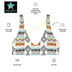 Yeehaw Aztec Print Bikini Top Baha Ranch Western Wear