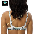 Yeehaw Aztec Print Bikini Top Baha Ranch Western Wear