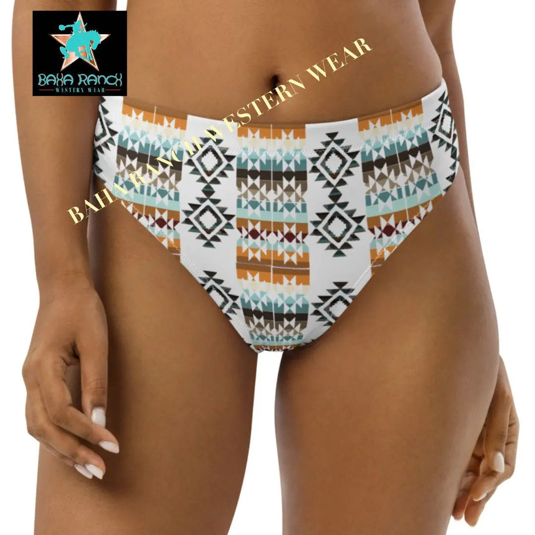 Yeehaw Aztec Print Bikini Bottom Baha Ranch Western Wear